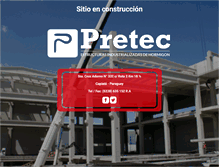 Tablet Screenshot of pretec.com.py