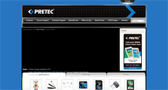 Desktop Screenshot of pretec.com
